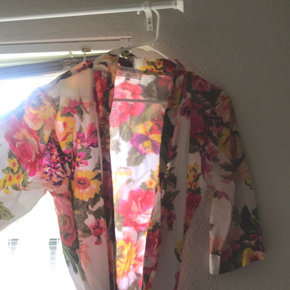 Wedding Bridal Party Floral Robe